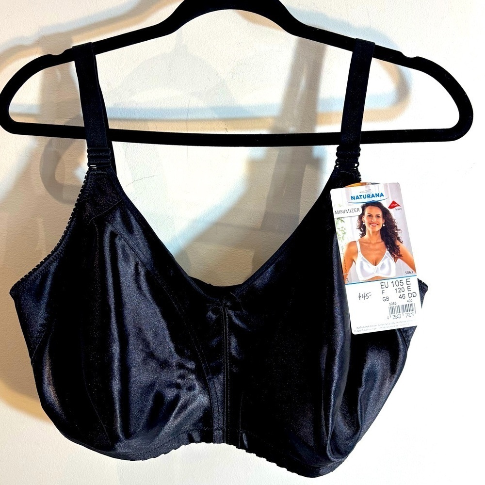 NATURANA Sz 46DD Minimizer Bra Underwire Free No Padding Full Coverage NEW